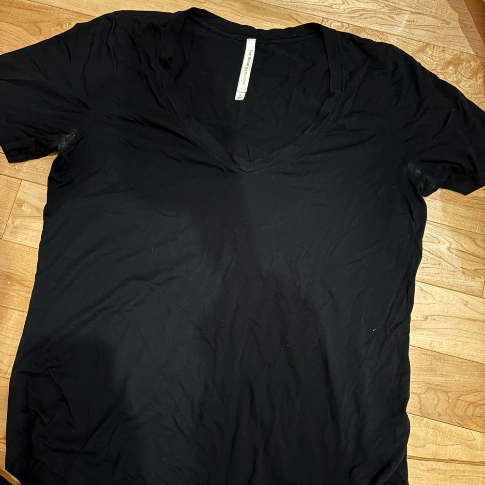 Babaton Black Short Sleeve Tee